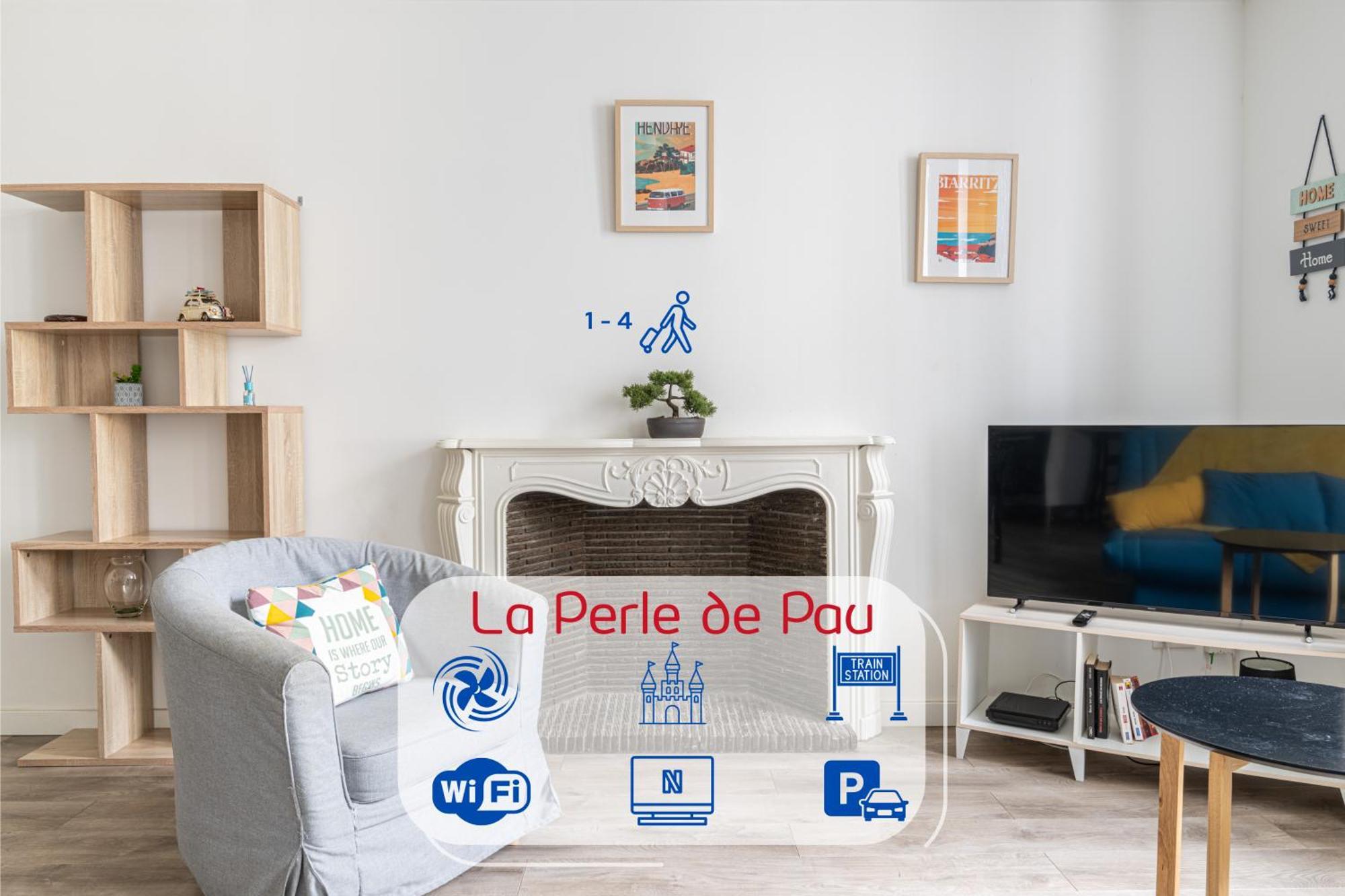 Ferienwohnung La Perle De Pau Exterior foto